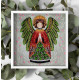 Mid-sized bead embroidery kit Guardian of the Christmas Miracle