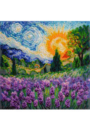 Mid-sized bead embroidery kit Summer memories