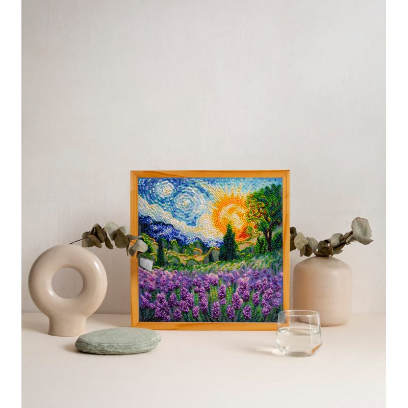 Mid-sized bead embroidery kit Summer memories