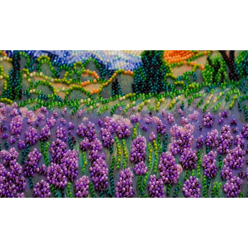 Mid-sized bead embroidery kit Summer memories