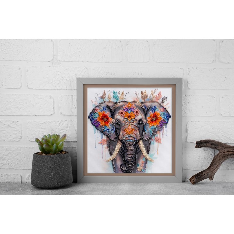 Mid-sized bead embroidery kit Secrets of the east