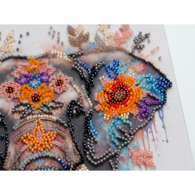 Mid-sized bead embroidery kit Secrets of the east