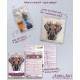 Mid-sized bead embroidery kit Secrets of the east