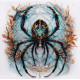 Mid-sized bead embroidery kit Crystal Web