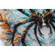 Mid-sized bead embroidery kit Crystal Web