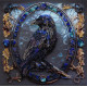 Mid-sized bead embroidery kit Shade of night