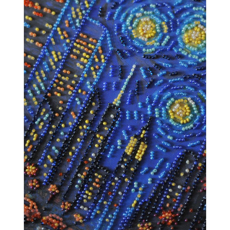 Mid-sized bead embroidery kit The rhythm of life