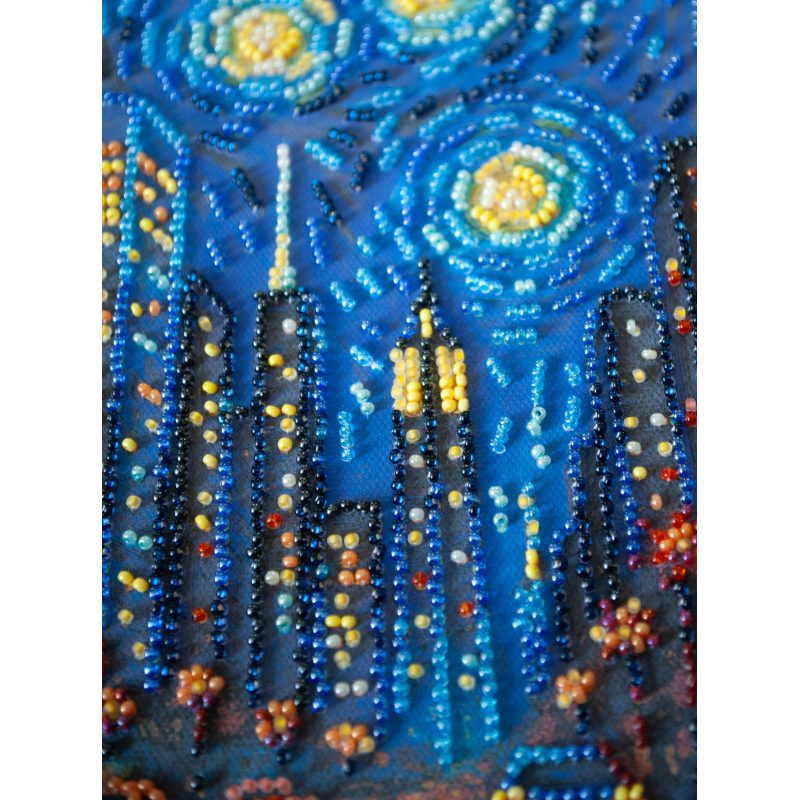 Mid-sized bead embroidery kit The rhythm of life