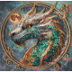 Mid-sized bead embroidery kit Breath of Fire