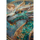 Mid-sized bead embroidery kit Breath of Fire