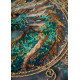 Mid-sized bead embroidery kit Breath of Fire