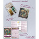 Mid-sized bead embroidery kit Breath of Fire