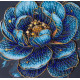 Mid-sized bead embroidery kit Royal Bloom