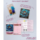 Mid-sized bead embroidery kit Royal Bloom