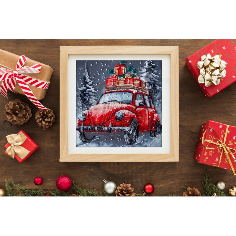 Mid-sized bead embroidery kit Holiday Delivery