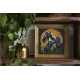 Mid-sized bead embroidery kit Dancing in golden light