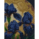 Mid-sized bead embroidery kit Dancing in golden light