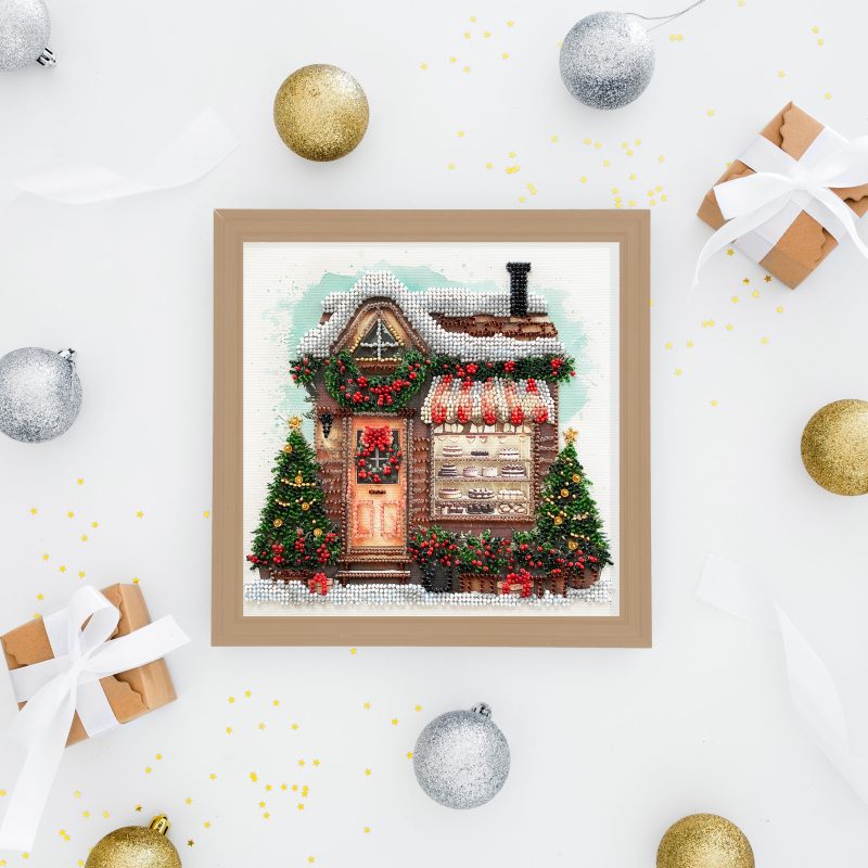 Mid-sized bead embroidery kit Time to Celebrate