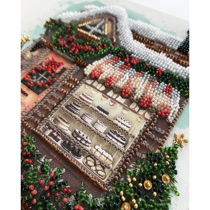 Mid-sized bead embroidery kit Time to Celebrate