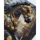 Mid-sized bead embroidery kit Thunder of Darkness