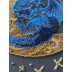 Mid-sized bead embroidery kit Little One of Moonlit Legends