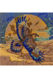 Mid-sized bead embroidery kit Wings of the Desert