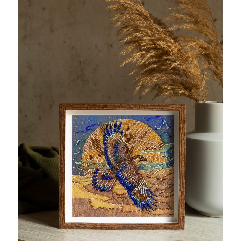 Mid-sized bead embroidery kit Wings of the Desert