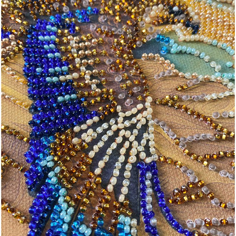 Mid-sized bead embroidery kit Wings of the Desert