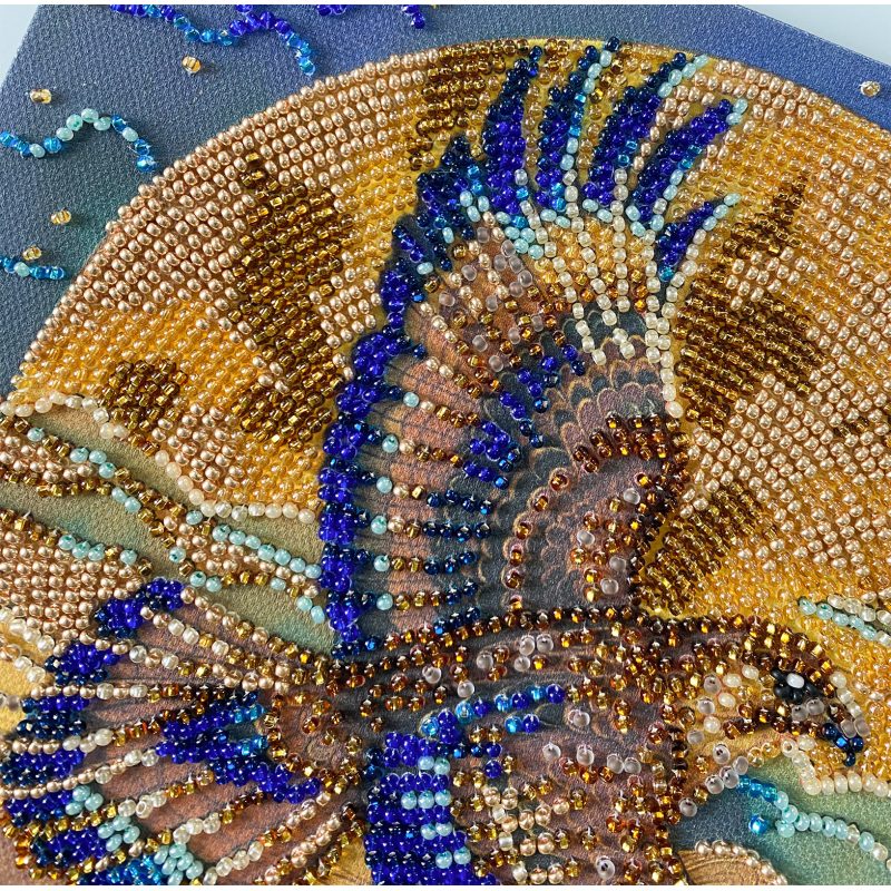Mid-sized bead embroidery kit Wings of the Desert