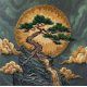 Mid-sized bead embroidery kit Tree of Wisdom