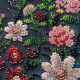 Mid-sized bead embroidery kit Can’t Sleep