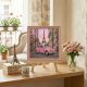 Mid-sized bead embroidery kit La Vie en rose