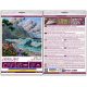 Mid-sized bead embroidery kit Blue Lagoon