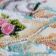 Mid-sized bead embroidery kit A touch of spring