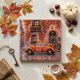 Mid-sized bead embroidery kit Autumn Neighborhood