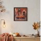 Mid-sized bead embroidery kit Autumn Neighborhood