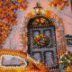 Mid-sized bead embroidery kit Autumn Neighborhood