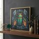 Paint by Numbers Emerald beetle