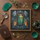 Paint by Numbers Emerald beetle