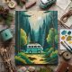 Paint by Numbers Thirst for adventure