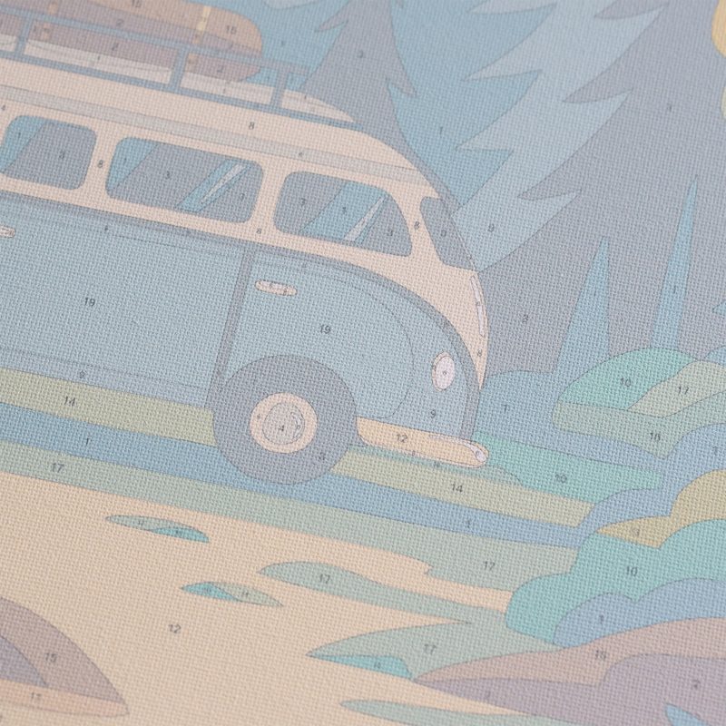 Paint by Numbers Thirst for adventure