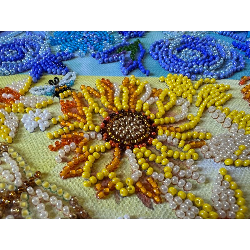 Main Bead Embroidery Kit The flag