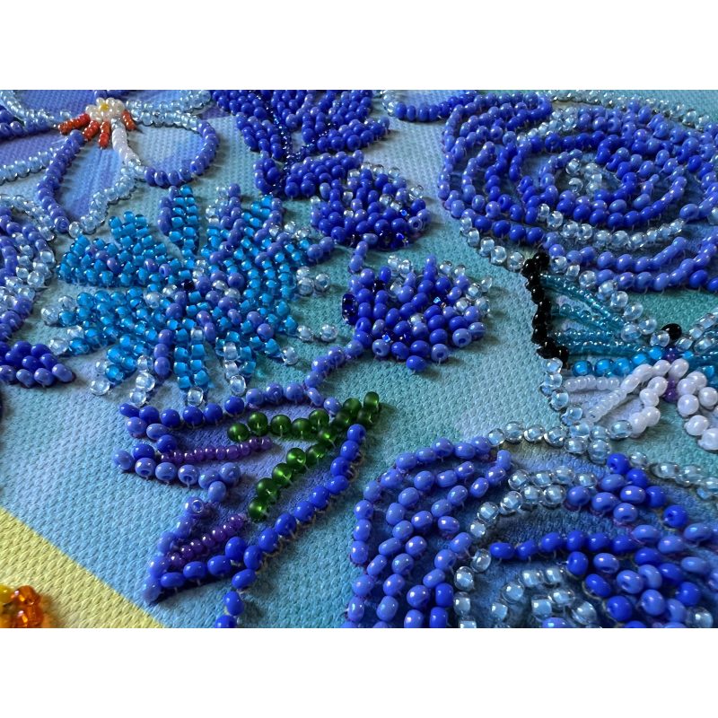 Main Bead Embroidery Kit The flag