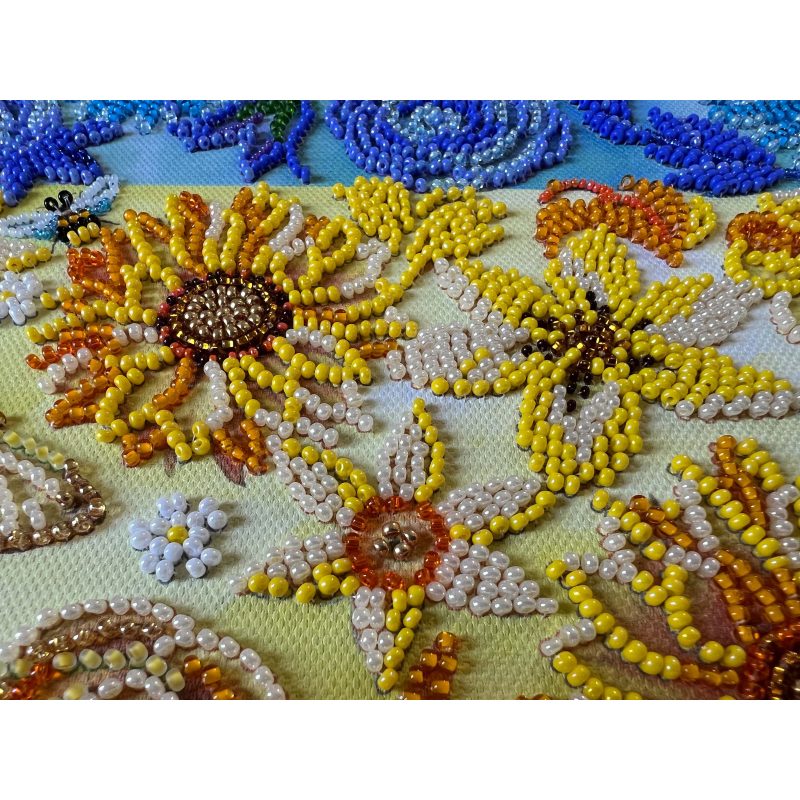 Main Bead Embroidery Kit The flag