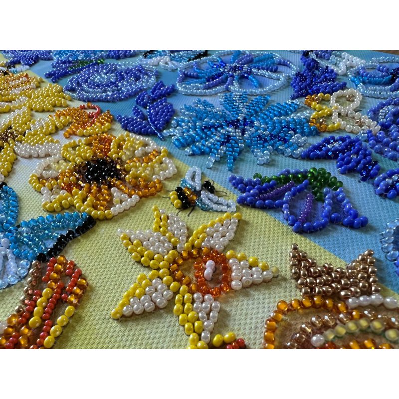 Main Bead Embroidery Kit The flag