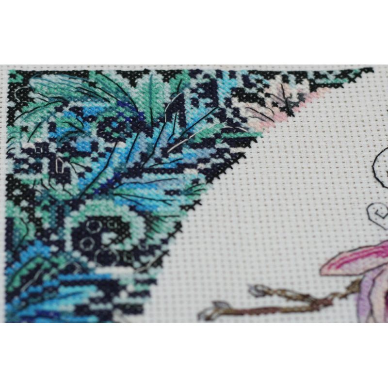 Cross Stitch Kit "Spring lace"