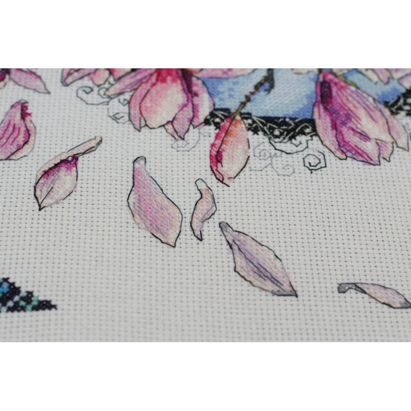 Cross Stitch Kit "Spring lace"