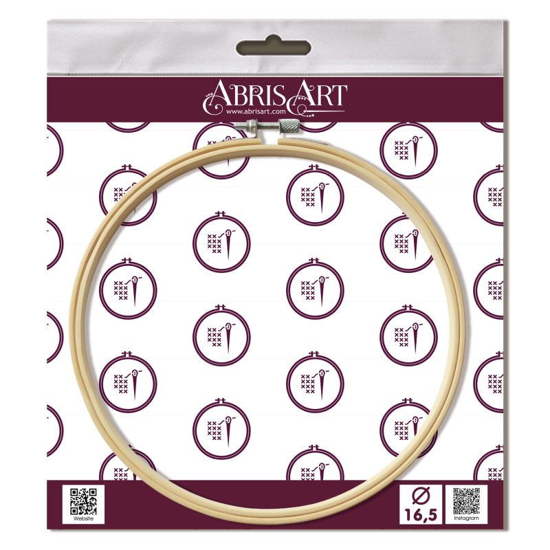 Embroidery hoop Wooden embroidery hoop d-165 mm
