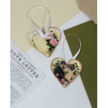 Christmas Ornament Bead Embroidery Kit "The Viscount Who Loved Me"