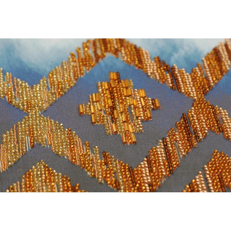 Main Bead Embroidery Kit Indigo